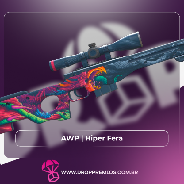 0326 PRÊMIO - AWP | Hiper Fera (Testada em Campo)